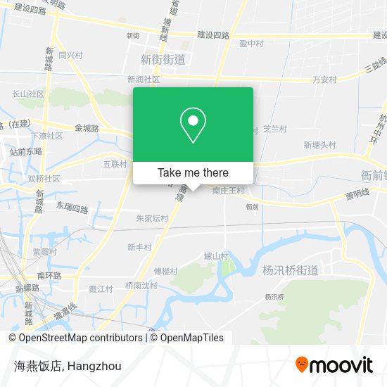 海燕饭店 map