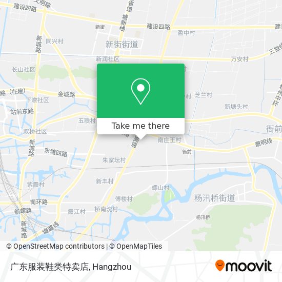 广东服装鞋类特卖店 map