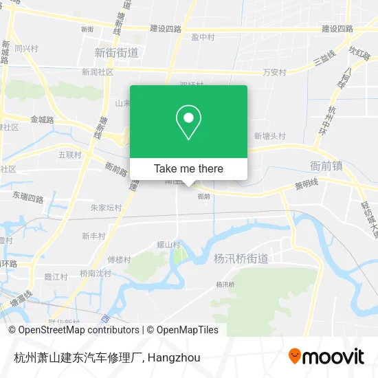 杭州萧山建东汽车修理厂 map