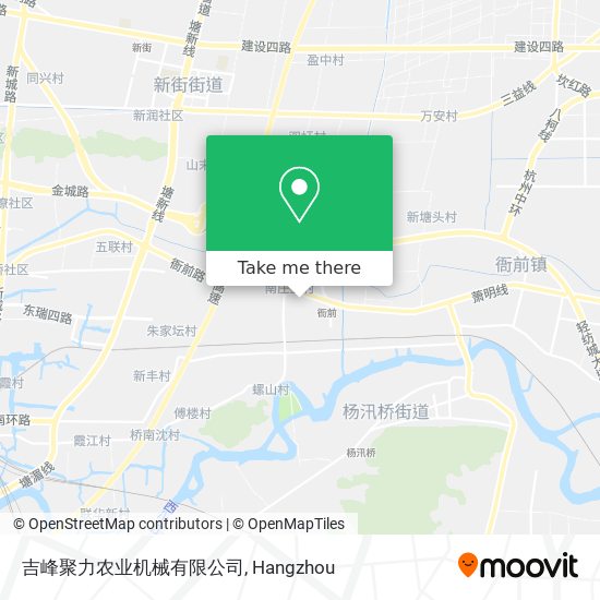 吉峰聚力农业机械有限公司 map