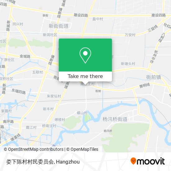 娄下陈村村民委员会 map