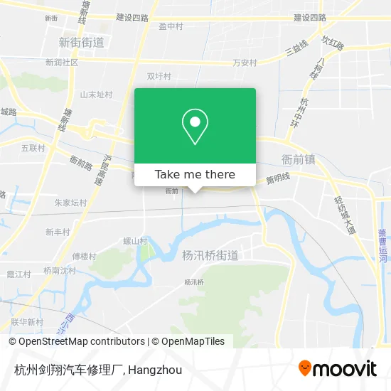 杭州剑翔汽车修理厂 map