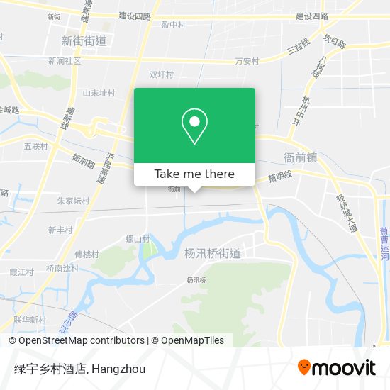 绿宇乡村酒店 map