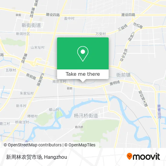 新周林农贸市场 map
