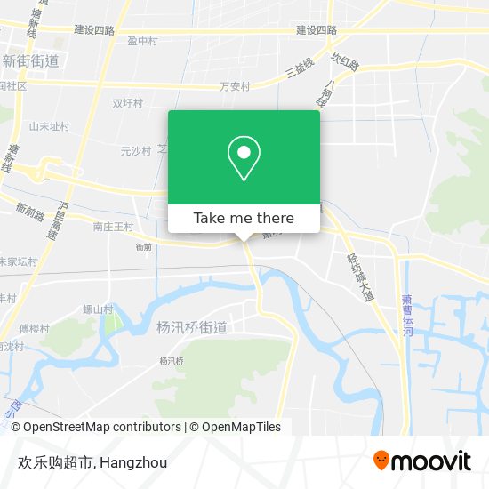 欢乐购超市 map