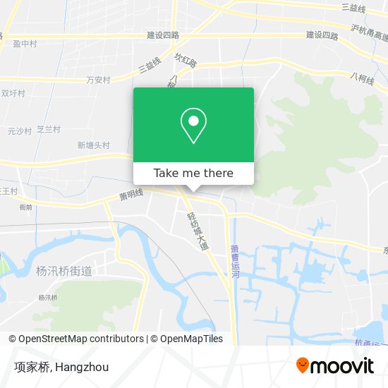 项家桥 map