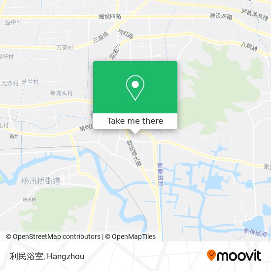利民浴室 map