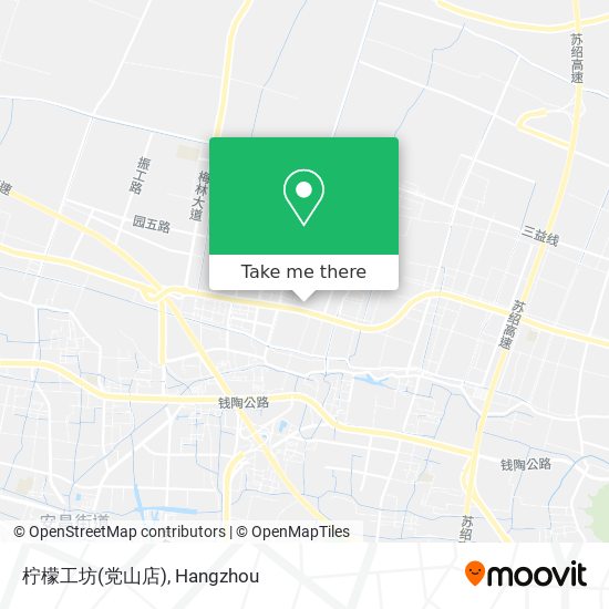 柠檬工坊(党山店) map