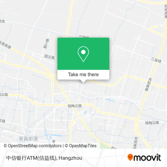 中信银行ATM(信益线) map