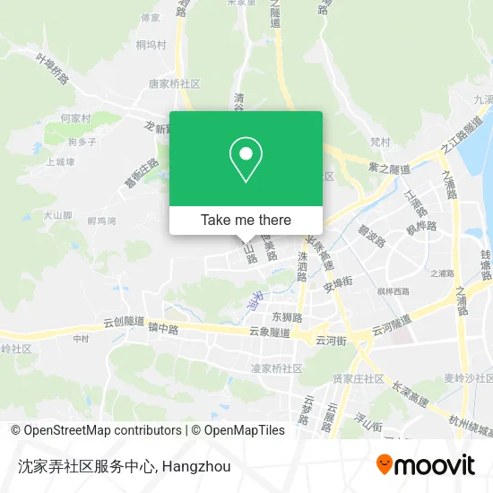 沈家弄社区服务中心 map