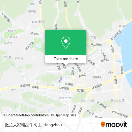 撒拉人家精品牛肉面 map