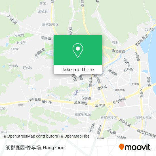 朗郡庭园-停车场 map
