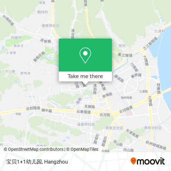 宝贝1+1幼儿园 map