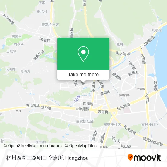 杭州西湖王路明口腔诊所 map