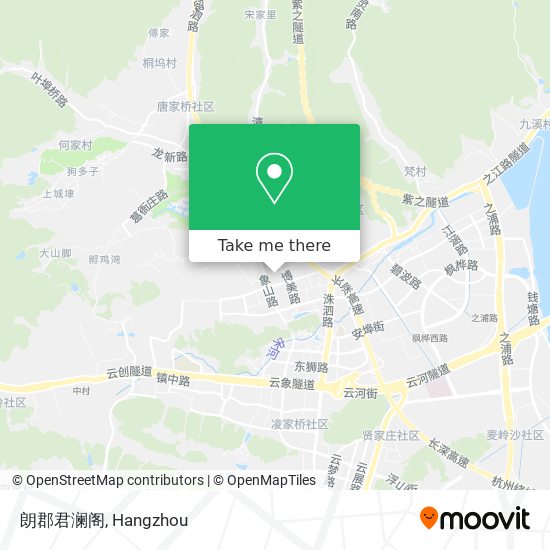 朗郡君澜阁 map