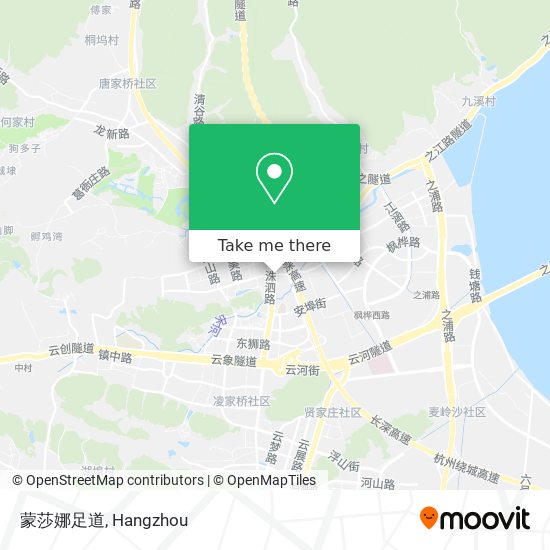 蒙莎娜足道 map