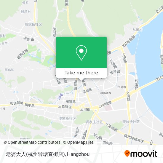 老婆大人(杭州转塘直街店) map
