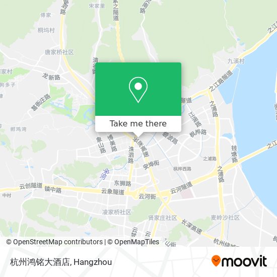 杭州鸿铭大酒店 map