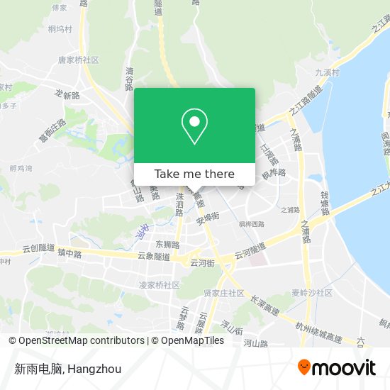 新雨电脑 map