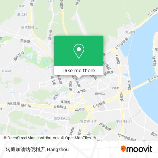 转塘加油站便利店 map