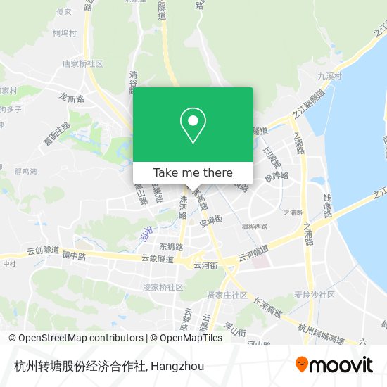 杭州转塘股份经济合作社 map