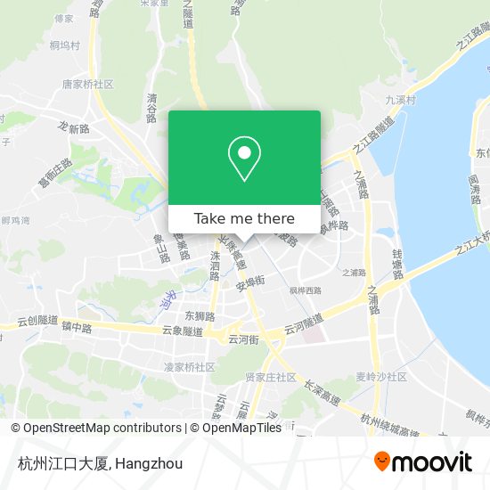 杭州江口大厦 map