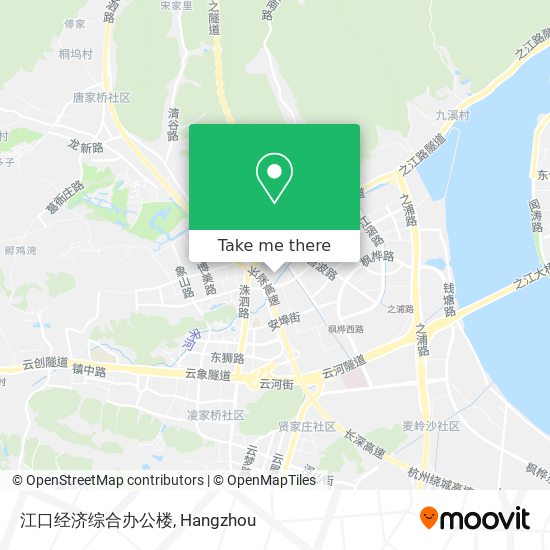 江口经济综合办公楼 map