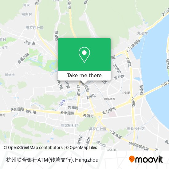 杭州联合银行ATM(转塘支行) map