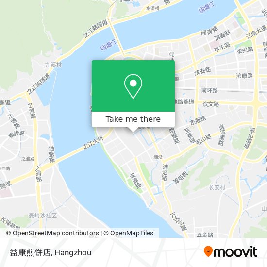 益康煎饼店 map