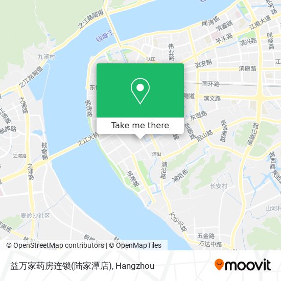 益万家药房连锁(陆家潭店) map