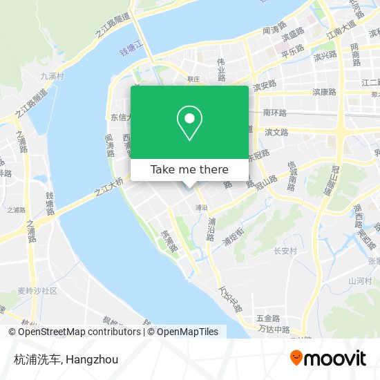 杭浦洗车 map