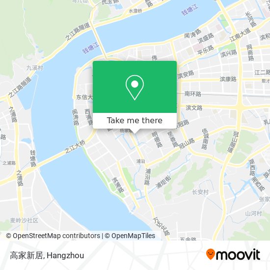 高家新居 map