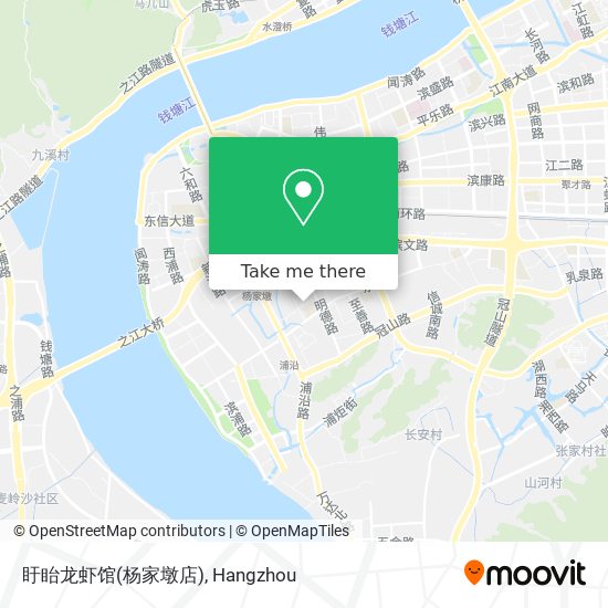 盱眙龙虾馆(杨家墩店) map