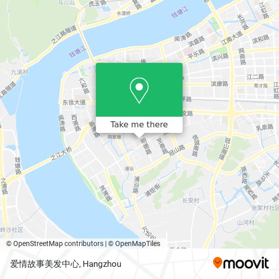 爱情故事美发中心 map