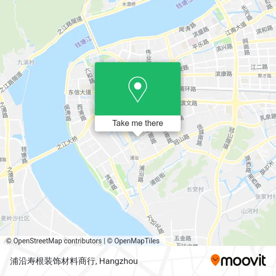 浦沿寿根装饰材料商行 map