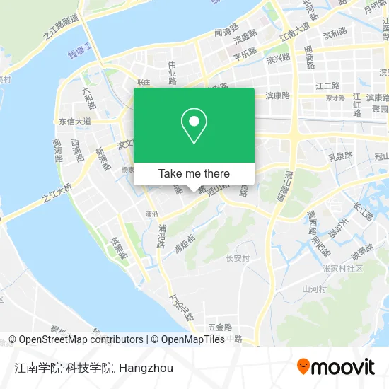 江南学院·科技学院 map