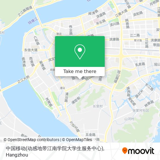 中国移动(动感地带江南学院大学生服务中心) map