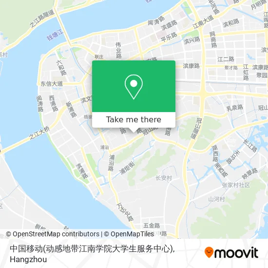 中国移动(动感地带江南学院大学生服务中心) map