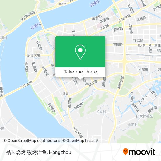 品味烧烤 碳烤活鱼 map