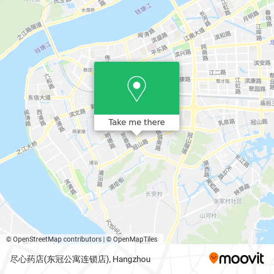 尽心药店(东冠公寓连锁店) map