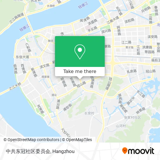 中共东冠社区委员会 map