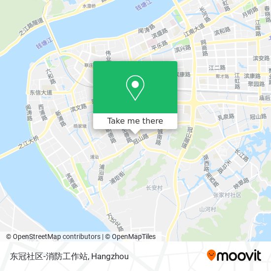 东冠社区-消防工作站 map