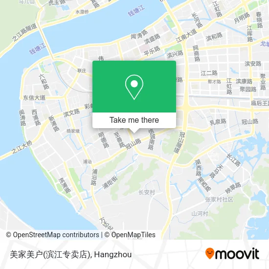 美家美户(滨江专卖店) map