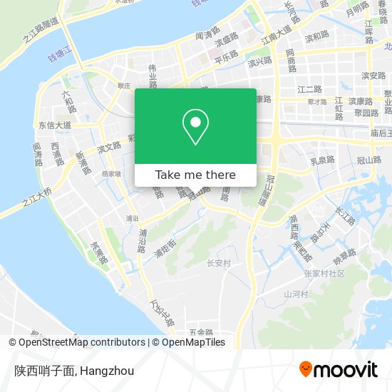 陕西哨子面 map