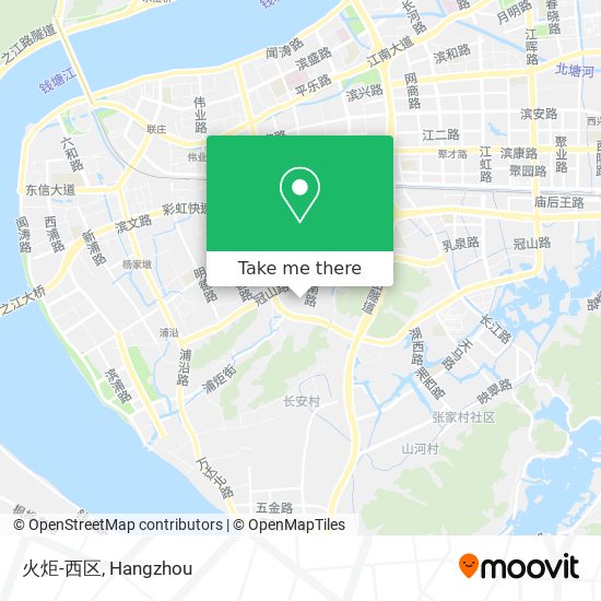 火炬-西区 map