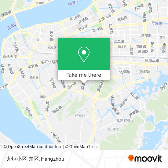 火炬小区-东区 map