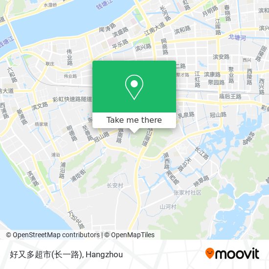 好又多超市(长一路) map