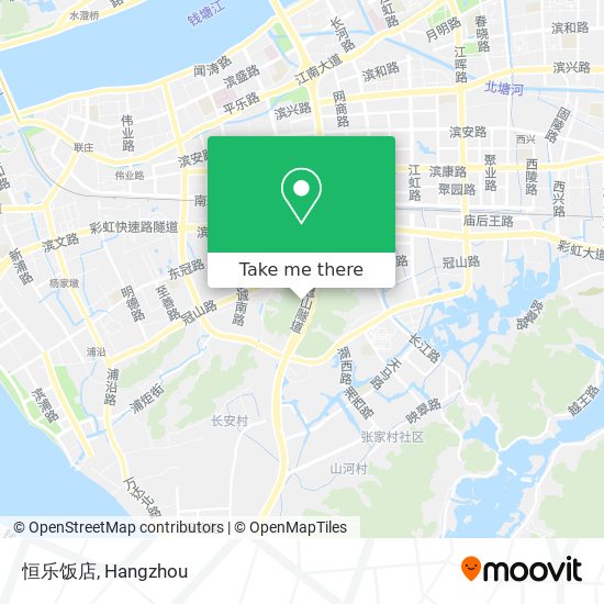恒乐饭店 map