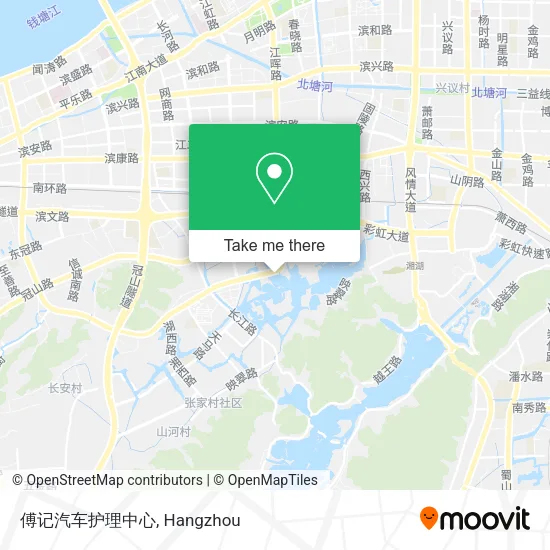 傅记汽车护理中心 map