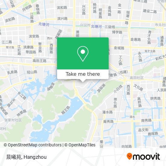晨曦苑 map